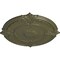 Ekena Millwork Attica Acanthus Leaf Ceiling Medallion (Canopies up to 3 1/4"), 30 1/8"OD x 1 1/2"P, Painted Turtle CM30ATPTF - alternate 2